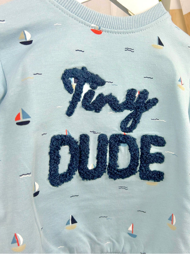 Name It Baby Boy 'Tiny Dude' Tracksuit - 2 Colours