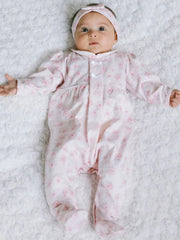 Emile et Rose Joanne Floral Pattern Babygrow & Headband