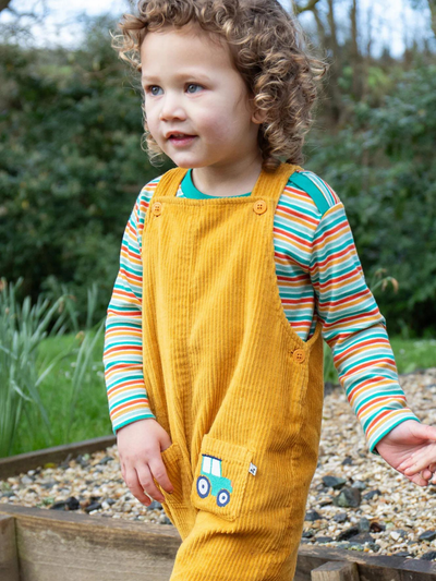 Frugi Organic Cotton Adley Cord Dungarees