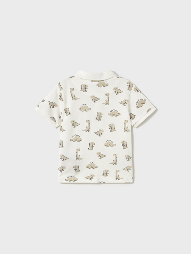 Mayoral Toddler Boy Dinosaur Polo