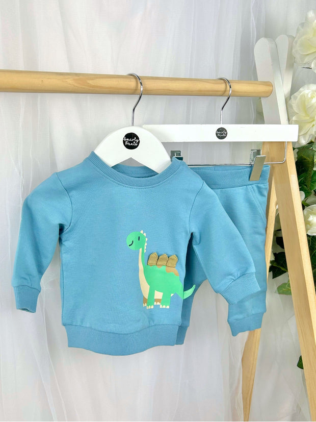 Name It Baby Boy 'Little Dino' Tracksuit - 2 Colours