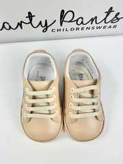 Aiden Shoe - White/Brown