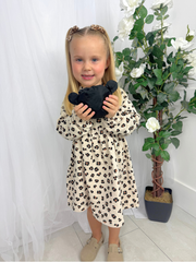 Mayoral Junior Girl Cream Animal Print & Bag (3Y-8Y)