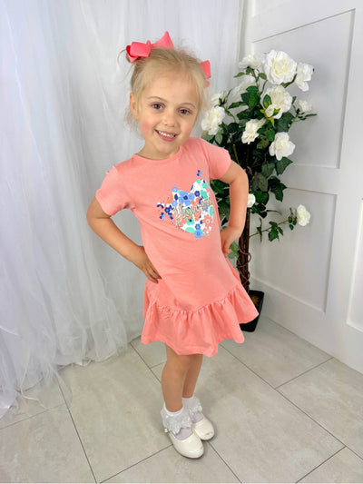 iDo Junior Girl 'Sydney' Flowers Dress