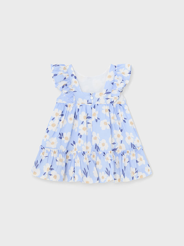 Mayoral Toddler Girl Floral Print Dress - 2 Colours
