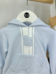 Tutto Piccolo Toddler Boys Blue Striped Outfit Set (12M-3Y)