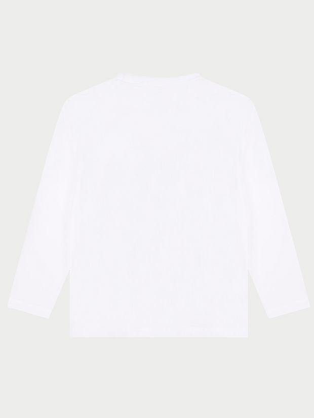 Timberland Boys White Long Sleeve Top