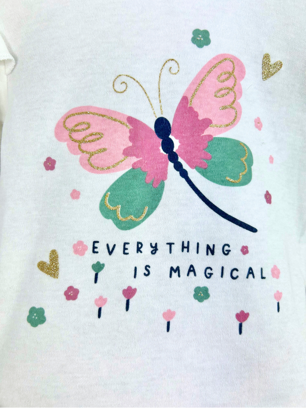 Toddler Girl 'Everything Is Magical' 3 Piece Outfit Set