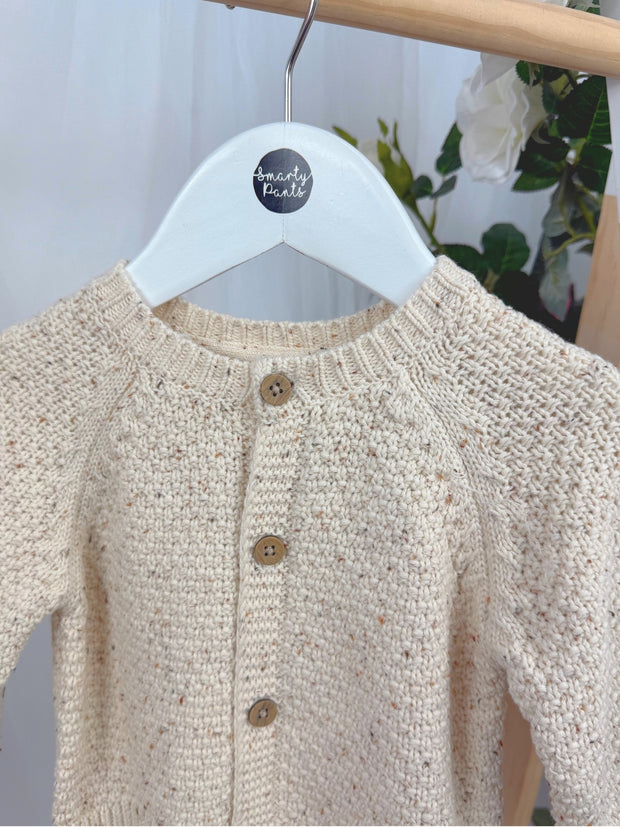 Baby 'Little Bear’ Beige  Cardigan (0M-12M)