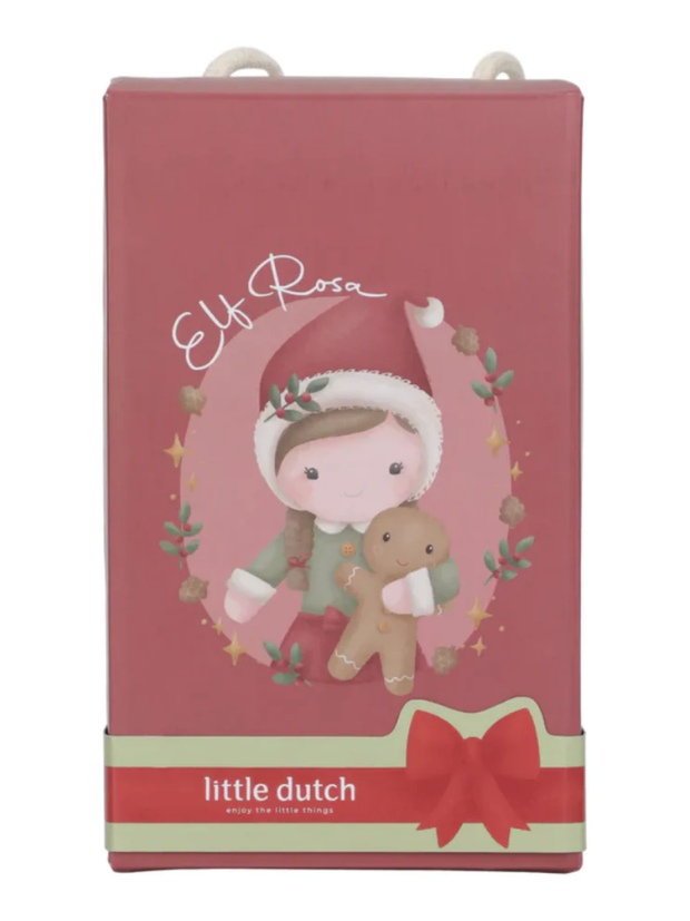 Little Dutch Cuddle Doll Christmas Rosa