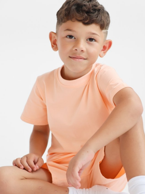 Harris Kids Boys 'Marco' Short Set - Peach