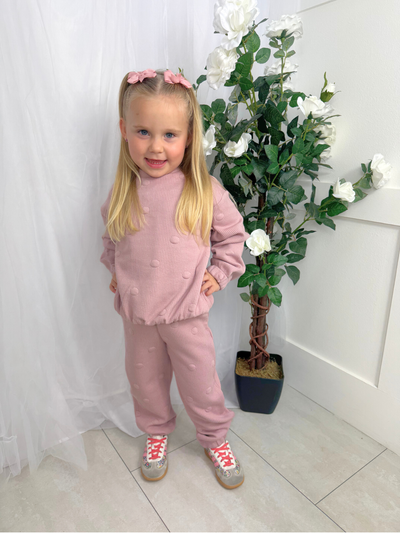 Mayoral Toddler Girl Pink Padded Tracksuit (12M-4Y)