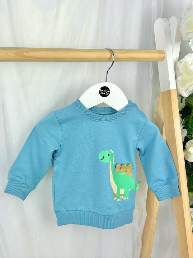 Name It Baby Boy 'Little Dino' Tracksuit - 2 Colours