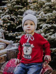 Mayoral Toddler Boy Reindeer Jumper - 2 Colours