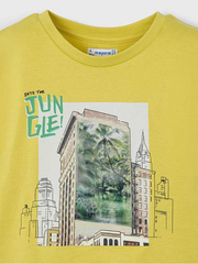 Mayoral Junior Boy Mustard Jungle T-shirt