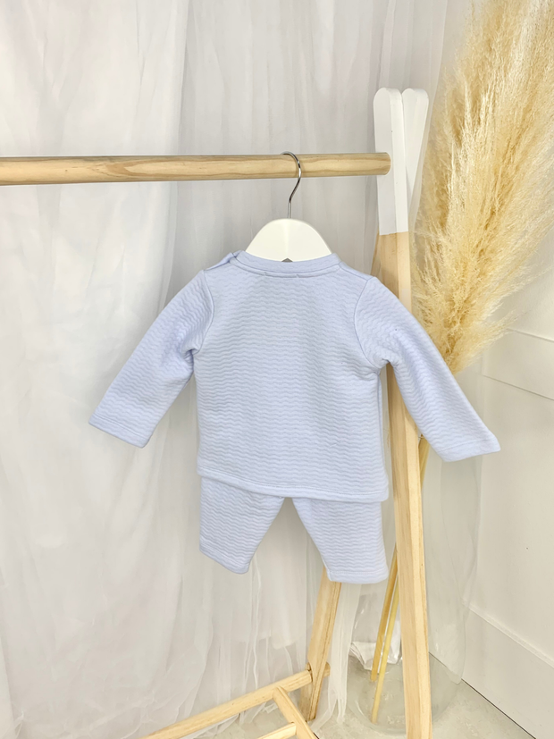 Baby Boy Blue Outfit Set