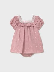 Mayoral Toddler Girl Polka Dot Dress - 2 Colours