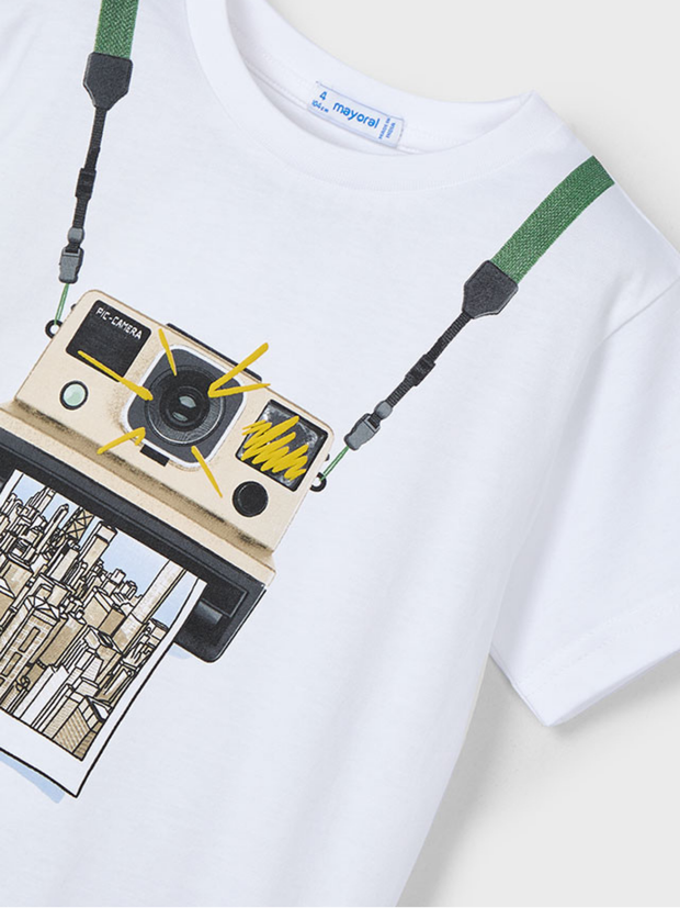 Mayoral Junior Boy Polaroid T-shirt