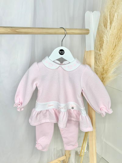 Toddler Girl Pink Outfit Set