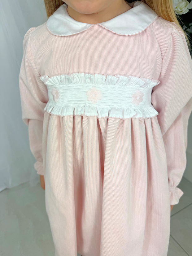 Deolinda Girl 'Joan' Pink Dress (12M-5Y)