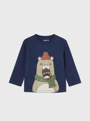 Mayoral Toddler Boy Bear Top - 2 Colours