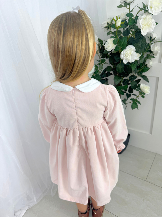 Deolinda Girl 'Joan' Pink Dress (12M-5Y)