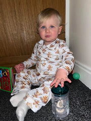 PRE-ORDER Children's Christmas Pyjamas  - GINGERBREAD MAN
