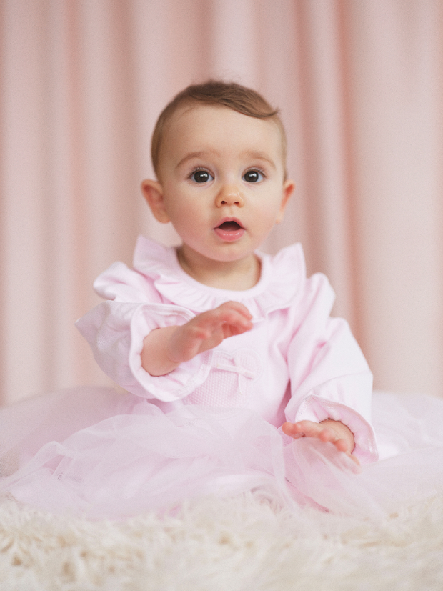 Baby Girl Pink Bear Dress