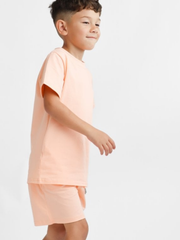 Harris Kids Boys 'Marco' Short Set - Peach