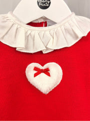 Pex Girls Cecily Dress - Red (0M-3Y)
