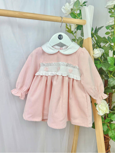 Deolinda Girl 'Joan' Pink Dress (12M-5Y)