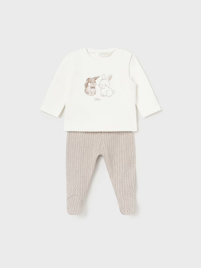 Mayoral Unisex Baby Rabbit Outfit Set