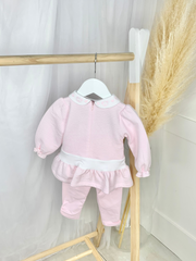 Toddler Girl Pink Outfit Set