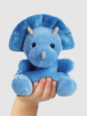 Palm Pals Tank Triceratops Soft Toy