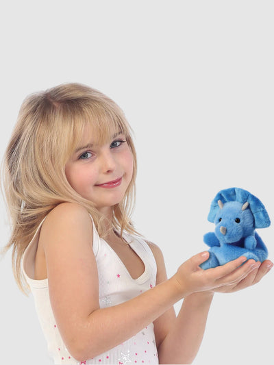 Palm Pals Tank Triceratops Soft Toy