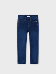 Mayoral Junior Girl Indigo Jeans With Stitching