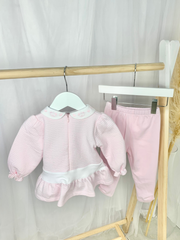 Toddler Girl Pink Outfit Set