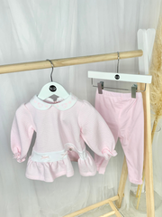 Toddler Girl Pink Outfit Set