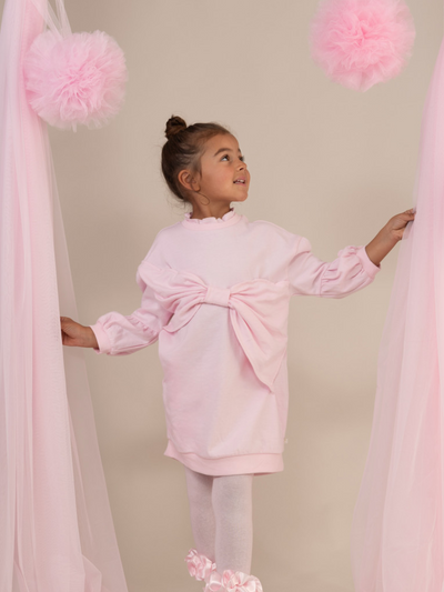 Caramelo Kids Girls Pink Jumper Dress (18M - 6Y)