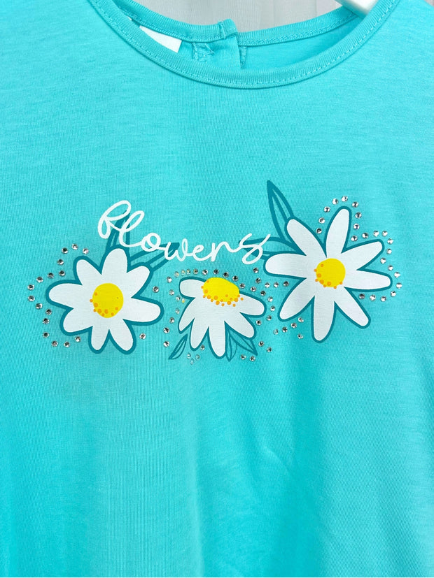 iDo Junior Girl 'Daisy' Flowers Dress