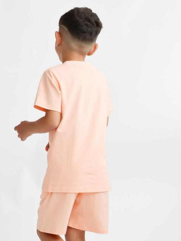 Harris Kids Boys 'Marco' Short Set - Peach