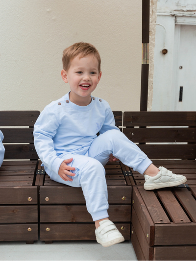 Mintini Boys Blue Tracksuit Set
