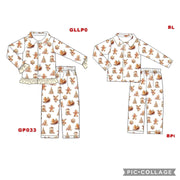 PRE-ORDER Children's Christmas Pyjamas  - GINGERBREAD MAN