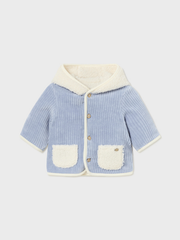 Mayoral Baby Boy Reversible Shearling Coat