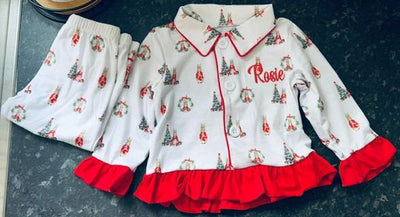 PRE-ORDER Children's Christmas Pyjamas  - BUNNY
