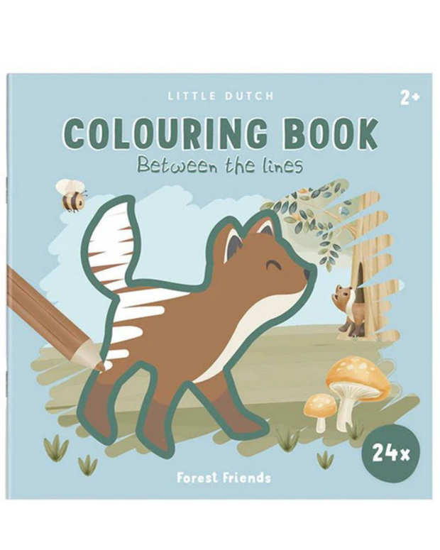 Little Dutch Colouring Book - Forest Friends