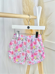 Mintini Baby Girl Bright Floral Short Set