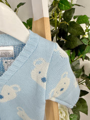 Pex Boys 'Benny' Cardigan (0M - 12M) - Blue
