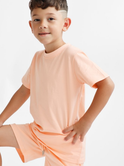 Harris Kids Boys 'Marco' Short Set - Peach