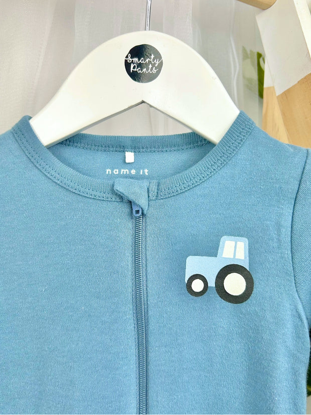 Name It Baby Boy Basics 2 Pack Car Babygrows
